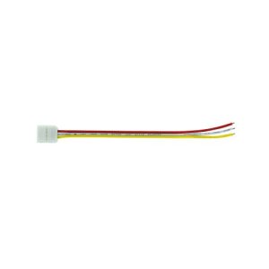 INTEGRAL CONNECTOR TO 150MM WIRE 5PACK FOR IP20 10MM WIDTH DIGITAL PIXEL RGB STRIP