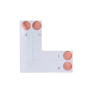 INTEGRAL L SHAPE CORNER PCB PAD 5PACK SUITABLE FOR USE WITH 2 X ILSTAA303 (8MM) DC3-24V / 3.5A MAX