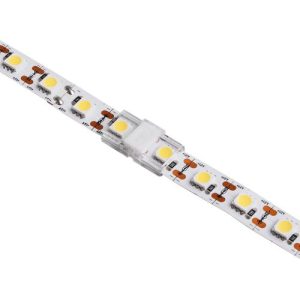 INTEGRAL WHITE BUTTON CLIP 5PACK STRIP TO STRIP FOR IP20 10MM WIDTH STRIP 2 PIN DC3-24V / 5A MAX