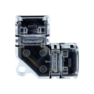 INTEGRAL L SHAPE CORNER CONNECTOR 5PACK FOR 10MM WIDTH SINGLE COLOUR STRIP IP20 2 PIN DC3-24V / 5A MAX