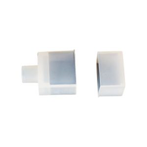 INTEGRAL 5 SETS OF SILICONE END CAP OUTLET FROM STRAIGHT END FOR 12X17 SIDE-BEND
