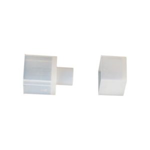INTEGRAL 5 SETS OF SILICONE END CAP OUTLET FROM STRAIGHT END FOR 13X12 TOP-BEND