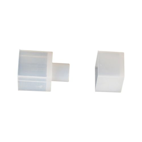 INTEGRAL 5 SETS OF SILICONE END CAP OUTLET FROM STRAIGHT END FOR 15X15 SIDE-BEND AND TOP-BEND