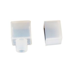 INTEGRAL 5 SETS OF SILICONE END CAP OUTLET FROM BOTTOM FOR 15X15 SIDE-BEND AND TOP-BEND