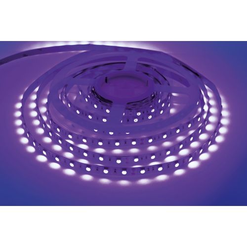 INTEGRAL UV STRIP IP20 5M 400-405NM 24V 14.4W/M 60LED/M 10MM WIDTH 115 BEAM BAG PACK -(RECOMMENDED DRIVER ILDRCVA047)