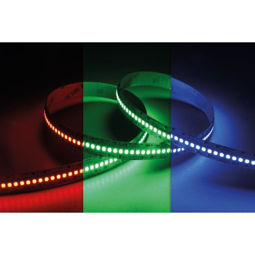 INTEGRAL SPOTLESS 3M RGB LED STRIP IP20 24V 28.8W/M 240 LED’S/M 12MM WIDTH 120 BEAM BAG PACK -(RECOMMENDED DRIVER ILDRCVA048)