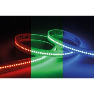 INTEGRAL SPOTLESS 5M RGB LED STRIP IP65 24V 14.4W/M 240 LED’S/M 14MM WIDTH 120 BEAM BAG PACK -(RECOMMENDED DRIVER ILDRCVA048 OR IP67 DRIVER AVAILABLE)