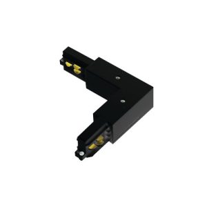 INTEGRAL BLACK CORNER CONNECTOR FOR STANDARD-RECESSED-TRIMLESS STUCCHI 3 CIRCUIT 230V ONETRACK