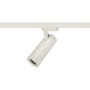 INTEGRAL FOCUSPRO 15W WHITE LED SPOT LIGHT NON-DIMMABLE ZOOMABLE BEAM ANGLE 20-55 DEG TRACK MOUNTED 3 CIRCUIT 4000K 164MM CRI90 1304LM 86LM/W 220-240V