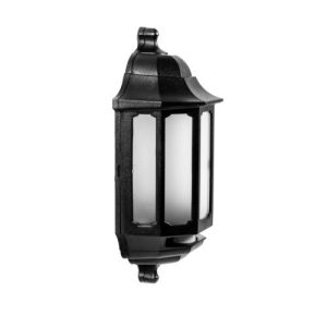 JCC MENTELLA LED HALF LANTERN BLACK