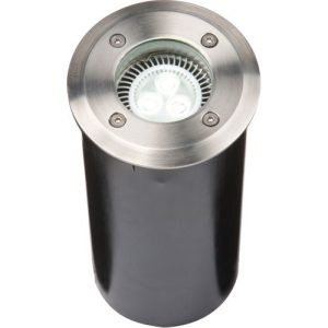KNIGHTSBRIDGE IP67 230V STAINLESS STEEL GROUND LIGHT LONG BODY