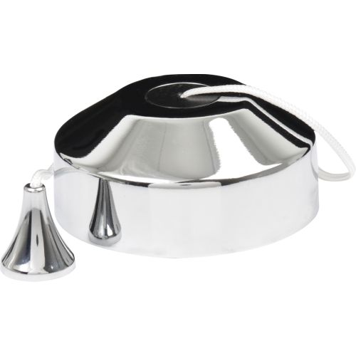 KNIGHTSBRIDGE 10AX 2-WAY PULL CORD SWITCH - POLISHED CHROME