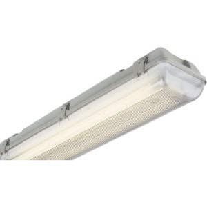 KNIGHTSBRIDGE 230V IP65 2X18W 2FT TWIN HF NON-CORROSIVE FLUORESCENT FITTING