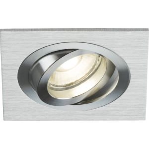 KNIGHTSBRIDGE AMBAR SINGLE TILT SQUARE DOWNLIGHT BRUSHED CHROME