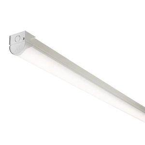 KNIGHTSBRIDGE 6FT 40W LED CCT BATTEN FITTING + SENSOR