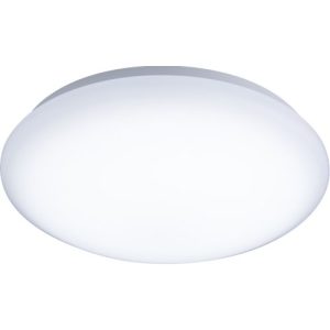 KNIGHTSBRIDGE 230V IP44 14W BF LED BULKHEAD WITH SENSOR 300MM 1020LM 6000K