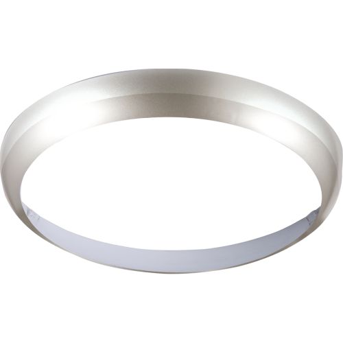 KNIGHTSBRIDGE MATT SILVER BEZEL FOR 14W BF LED BULKHEAD 300MM