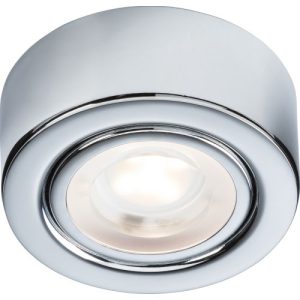 KNIGHTSBRIDGE 230V LED UNDER CABINET LIGHT-POLISHED CHROME CCT
