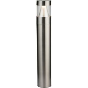 KNIGHTSBRIDGE 230V IP65 15W STAINLESS STEEL LED BOLLARD 950MM - 3000K