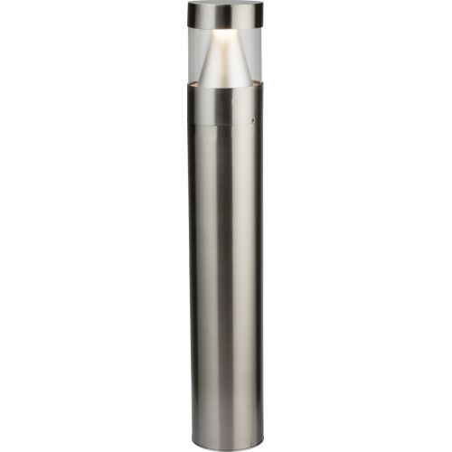 KNIGHTSBRIDGE 230V IP65 15W STAINLESS STEEL LED BOLLARD 950MM - 3000K