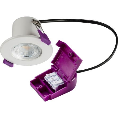 KNIGHTSBRIDGE 5W LED IP65 4000K DIMMABLE DOWNLIGHT (55MM C/O)