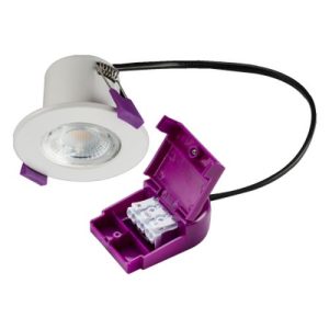 KNIGHTSBRIDGE 5W LED IP65 5500K DIMMABLE DOWNLIGHT (55MM C/O)