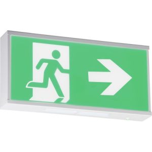 KNIGHTSBRIDGE RUNNING MAN LEGEND FOR PRODUCT EMRUN WITH RIGHT FACING ARROW