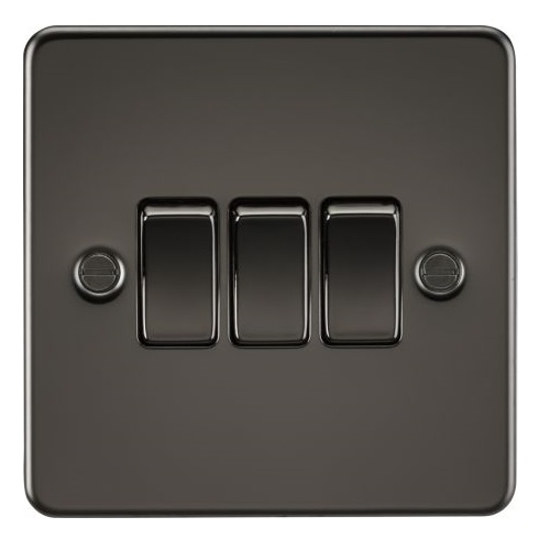 KNIGHTSBRIDGE 3G 2W GUNMETAL SWITCH