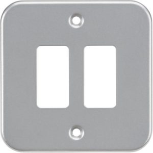 KNIGHTSBRIDGE METALCLAD 2G GRID FACEPLATE