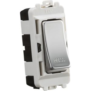 KNIGHTSBRIDGE 20AX 2 WAY RETRACTIVE SP MODULE (MARKED PRESS) - POLISHED CHROME