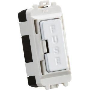 KNIGHTSBRIDGE 13A FUSED MODULE - MATT WHITE