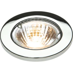 KNIGHTSBRIDGE IP20 12V 50W MAX. L/V CHROME DOWNLIGHT WITH BRIDGE
