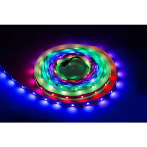 KNIGHTSBRIDGE 12V IP20 RGB CHASER LED FLEX (5 METRES)