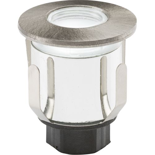 KNIGHTSBRIDGE 230V IP65 0.6W LED WHITE MINI GROUND LIGHT COMES WITH THREE INTERCHANGEABLE HEADS