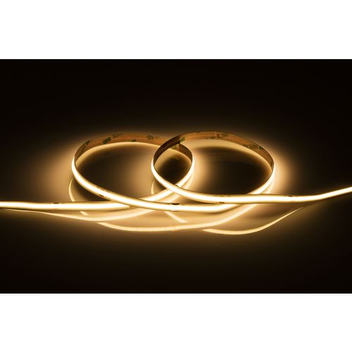 KNIGHTSBRIDGE 24V IP20 COB LED FLEX WARM WHITE 3000K (5 METRES)