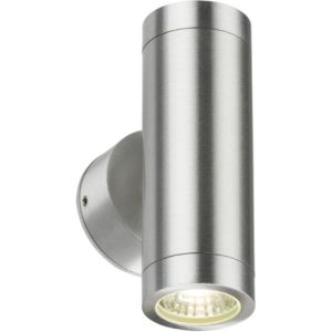 KNIGHTSBRIDGE 230V IP65 2X4W LED UP/DOWN WALL LIGHT
