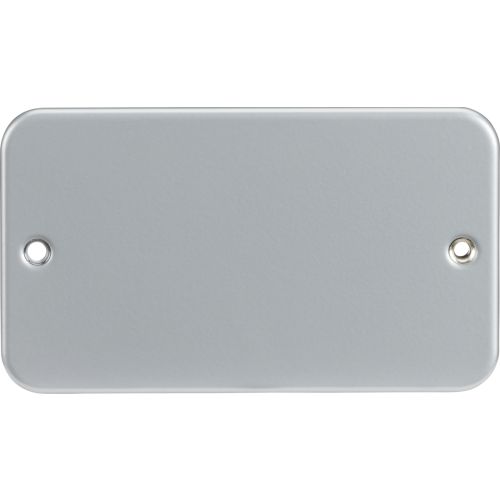 KNIGHTSBRIDGE METALCLAD 2G BLANK PLATE