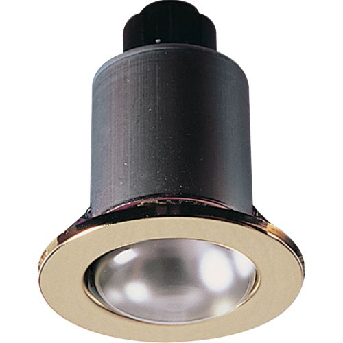 KNIGHTSBRIDGE IP20 230V 60W MAX. R63 BRASS MAINS DOWNLIGHT