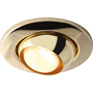 KNIGHTSBRIDGE IP20 230V 80W MAX. R80 BRASS EYEBALL