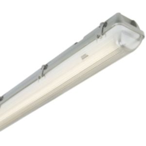 KNIGHTSBRIDGE 230V IP65 T8 SINGLE LED READY ANTI CORROSIVE FITTING (2FT)