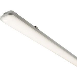 KNIGHTSBRIDGE 230V IP65 4FT 36W LED NON-CORROSIVE FITTING WITH MICROWAVE SENSOR - 1180MM