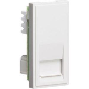 KNIGHTSBRIDGE TELEPHONE SECONDARY OUTLET MODULE 25 X 50MM (IDC) - WHITE