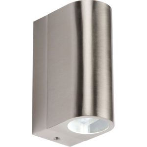 KNIGHTSBRIDGE IP44 230V 6W TUBULAR LED UP / DOWN LIGHT