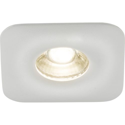 KNIGHTSBRIDGE ODINA SINGLE FIXED SQUARE DOWNLIGHT WHITE