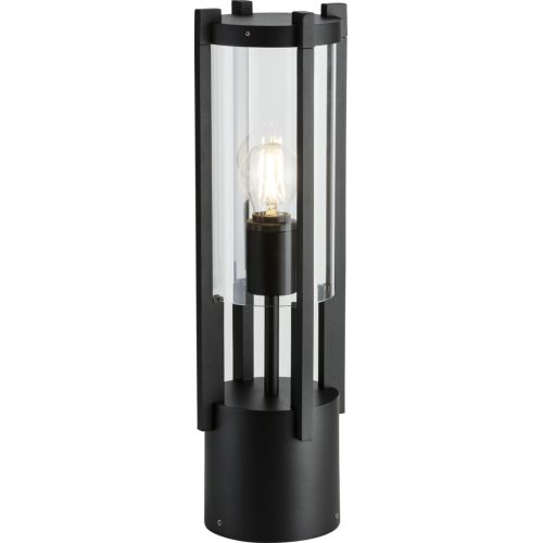 KNIGHTSBRIDGE 230V IP54 E27 CYLINDER OUTDOOR PEDESTAL - 500MM