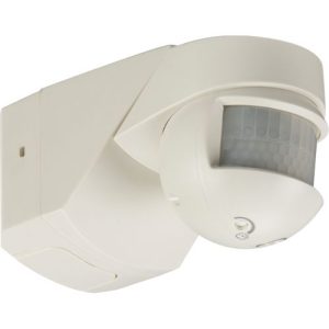KNIGHTSBRIDGE IP55 200° PIR SENSOR - WHITE