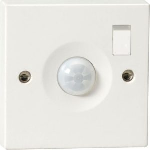 KNIGHTSBRIDGE WALL MOUNTED PIR SENSOR WITH SWITCH IP20