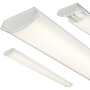 KNIGHTSBRIDGE 43W LED SURFACE FITTING 4FT 4K