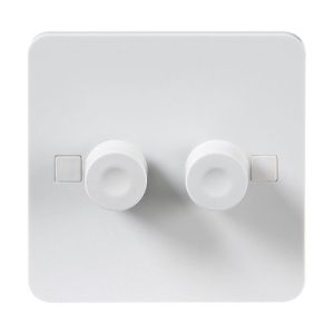 KNIGHTSBRIDGE PURE 2G 2W DIMMER SWITCH
