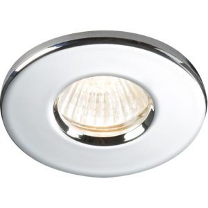 KNIGHTSBRIDGE IP65 GU10 RECESSED DOWNLIGHT - CHROME
